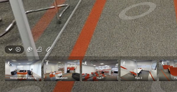 Showing Highlights and Guided Tour menu