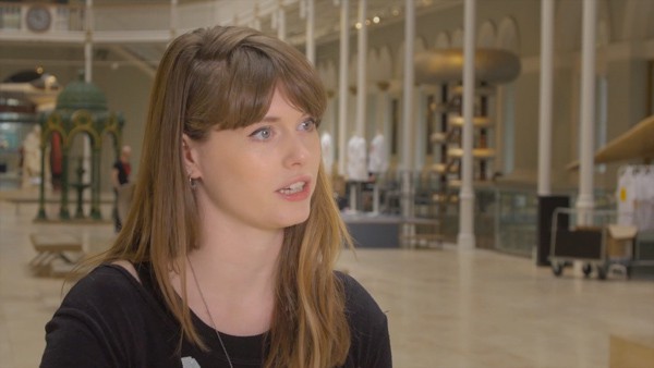 Jewellery designer Ruth.